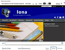 Tablet Screenshot of ionapanthers.org